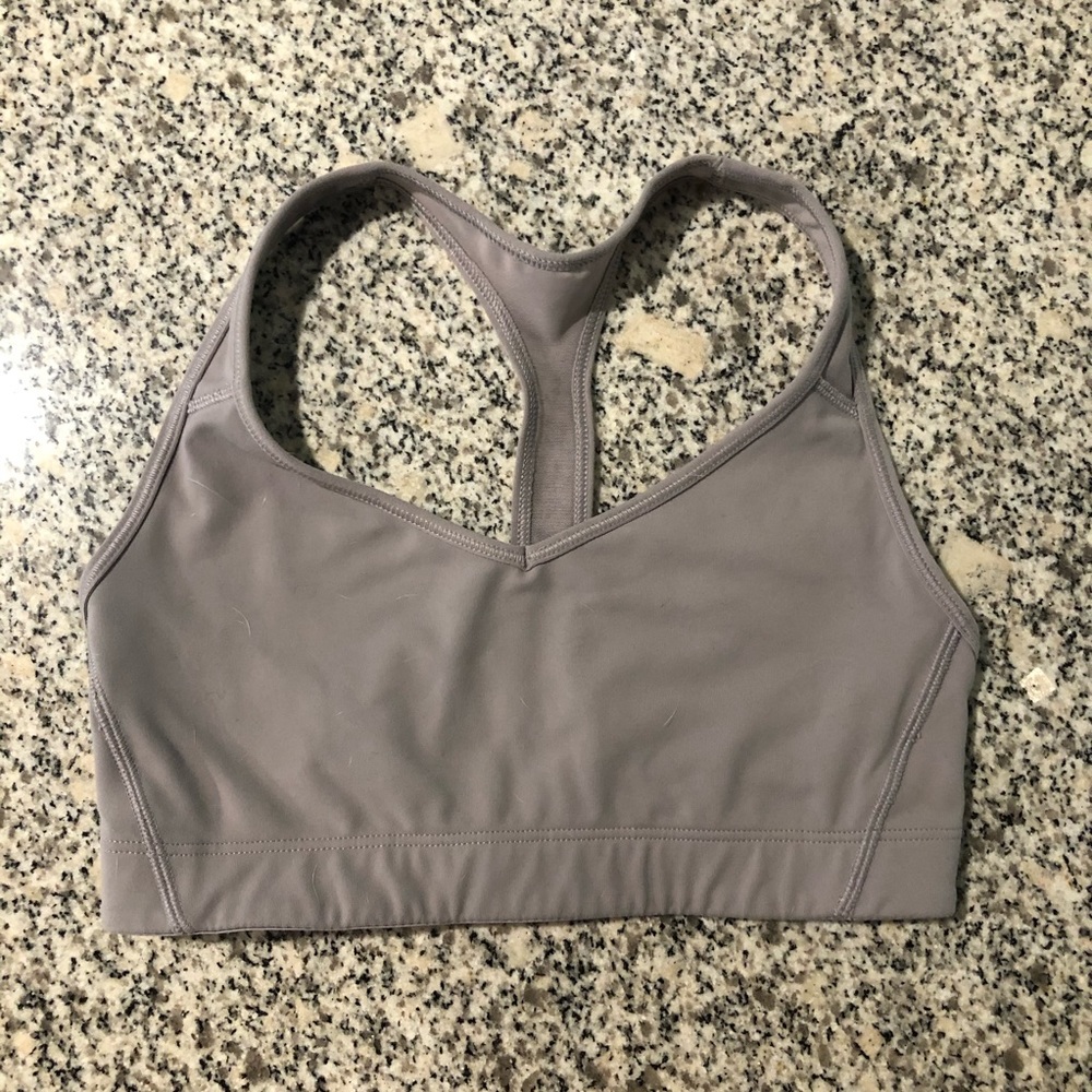 Victoria’s Secret VSX Sports Bra Sz S Gray